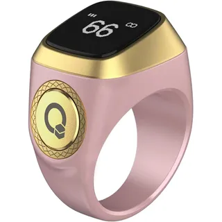 Smart Tasbih Zikr Ring, 20Mm Muslim Digital Azan Wecker, Tasbih Zähler Smart Rin