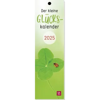 Groh Verlag Lesezeichenkalender Der kleine Glückskalender 2025
