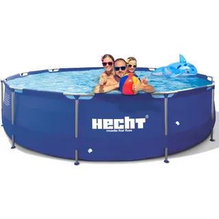 Stahlrahmen-Pool rund HECHT 3690 BLUESEA