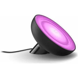 Philips Hue LED Tischleuchte Bluetooth White & Color Ambiance Tischleuchte Bloom in Schwarz, keine Angabe, Leuchtmittel enthalten: Ja, fest verbaut, LED, warmweiss, Tischleuchte, Nachttischlampe, Tischlampe schwarz