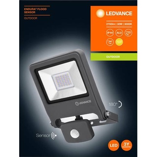 LEDVANCE ENDURA® FLOOD Sensor Warm White L 4058075239548 LED-Außenstrahler mit Bewegungsmelder 30W