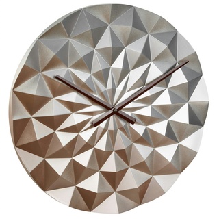 TFA-Dostmann Analoge Wanduhr DIAMOND roségold-metallic