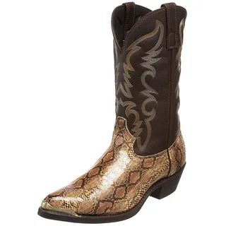 MlYJmer Cowboy-Stiefel für Männer,Western bestickte Stiefel - 42 EU