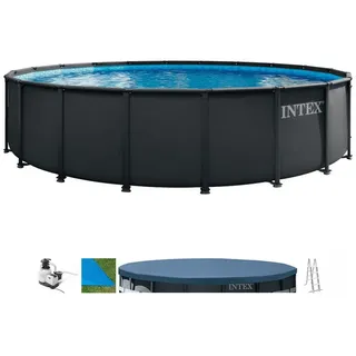Intex Framepool »Ultra XTR Frame« (Set), ØxH: 610x122 cm blau|grau