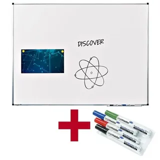 Legamaster Aktion: Whiteboard »PREMIUM« 7-P102054 lackiert, 120 x 90 cm + GRATIS 4 Boardmar weiß