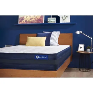 Actiflex tech matratze 70x220cm, Taschenfederkern und Memory-Schaum, Härtegrad 5, Höhe :24 cm, 5 Komfortzonen