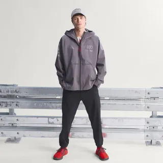 adidas Regenjacke Herren Grey Strata S