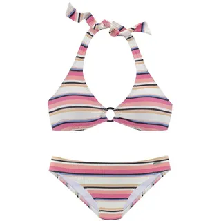 VENICE BEACH Triangel-Bikini Damen Rosa/Creme 36 Cup A/B