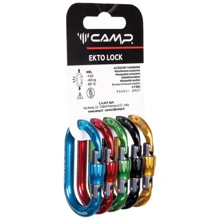 C.A.M.P. - Rack Pack Ekto Lock - Materialkarabiner weiß