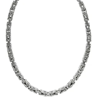 ZEEme Königskette Silber 925 poliert weiß