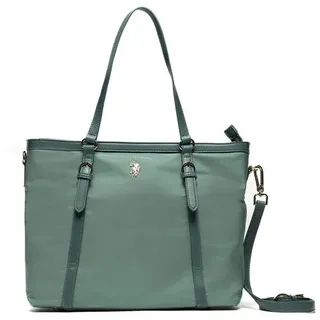 U.S. Polo Assn. HOUSTON SHOPPING BAG Shopper Polyester Green