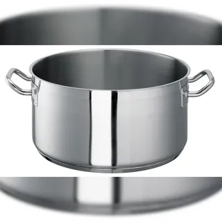 GastroSUS Bratentopf Chef, 32 cm, Edelstahl, ca. 12,9 Liter