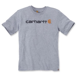 Carhartt T-Shirt Carhartt CORE LOGO T-SHIRT S/S 103361 (1-tlg) grau XXL