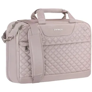 LuxusKollektion Laptoptasche Laptoptasche Damen 17 Zoll Wasserdicht Erweiterbar Business rosa
