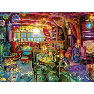 Buffalo Games 12706 The Pirate Captain's Dream Herz Puzzle, 1000