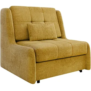 Mirjan24 Schlafsessel, Gelb, Metall, 1-Sitzer, 96x85x98 cm, Wohnzimmer, Sessel, Schlafsessel