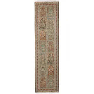 Kaschmir Reine Seide Teppich 82x309