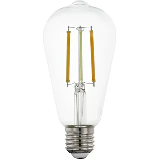EGLO Leuchtmittel E27 ST64 110385 8 W E27 klar 1055 lm