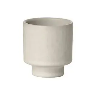 blomus Espressotasse -MAKOTO- Kaffeetasse, Espressobecher, Geschirr: Modernes Design, 1-tlg., Steingut, Zeitlose Espressotasse, Matte Glasur, Unikat, Schwebend beige