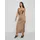 Maxikleid Rückenfrei Braun 38