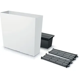 Prosperplast Urbi Case Tower 23,5 x 77 x 68,6 cm Weiß