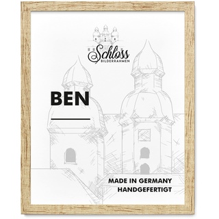 Schloss BILDERRAHMEN Ben 59,4x84 cm DIN A1, Dekor Beige Vintage