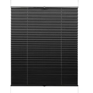 GARDINIA Plissee Concept 90 x 130 cm Schwarz