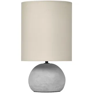 Osram Tischleuchte, Grau, Beige, Stein, 38 cm, Lampen & Leuchten, Innenbeleuchtung, Tischlampen, Tischlampen