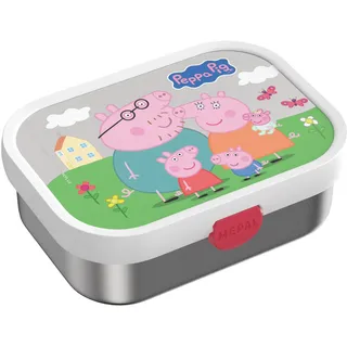 Mepal Campus Edelstahl-Brotdose mit Gabel Peppa Pig
