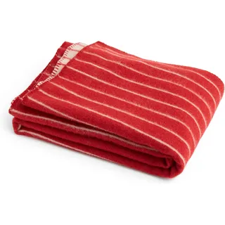 Outdoor Market Picknickdecke gestreift 130 x 180 cm, rot