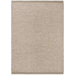 benuta Rocco Wollteppich 250 x 350 cm Grau