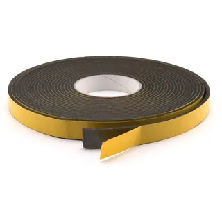 GleitGut Filzband selbstklebend schwarz Länge: 1 m Filzklebeband Meterware Stärke: 3 mm Filzstreifen (Breite 15 mm)