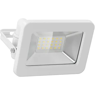 goobay Außenstrahler Metall 13,2 cm inkl. Bewegungsmelder IP65 weiß