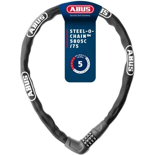 ABUS 5805C/75 schwarz Kettenschloss