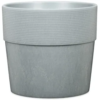 Scheurich Pflanzgefäß mit Reservoir Groove+ 266 Ø 30 x 26 cm concrete
