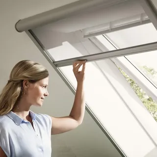 Original Velux Insektenschutz-Rollo für GGL/GTL/GPL/GHL/GGU/GTU/GPU/GHU CK02 für max. Dachausschnitt Breite 49 cm x 160 cm Höhe/ZIL CK02 0000