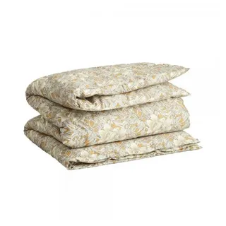 Gant Bettwäsche Gant Home Kopfkissenbezug mit Reißverschluss Floral Dark Mustard Yello