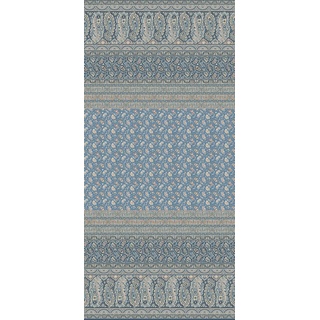 Bassetti Foulard Imperia B1 aus Baumwolle Mako-Satin in der Farbe Blau, Maße: 270cm x 270cm, 9324029