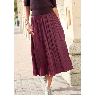 LASCANA Maxirock Damen rot 34