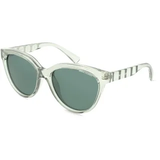 Armani Exchange AX4148SU Damen-Sonnenbrille Vollrand Panto Kunststoff-Gestell, grün