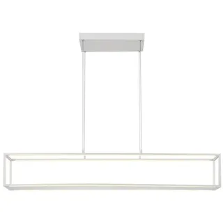 Paul Neuhaus LED-Pendelleuchte Conni Alu, Eisen, Stahl & Metall Weiß 130 cm