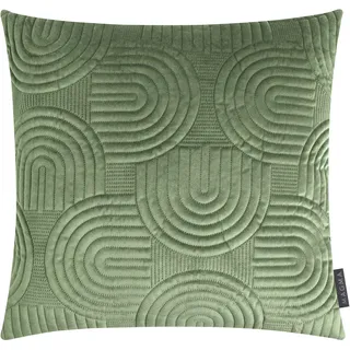 Kissen JUNO grün (BH 45x45 cm) - grün - BH 45x45 cm