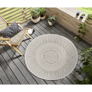 HANSE HOME Porto Wendeteppich Ø 200 cm Weiß
