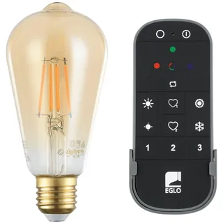 EGLO LED Leuchtmittel ST64 2 St. 5,5 W E27 warmweiß