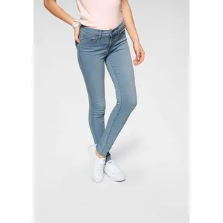 Slim-fit-Jeans LEVI'S "311 Shaping Skinny" Gr. 32, Länge 28, blau (salte oahu morning dew) Damen Jeans Röhrenjeans im 5-Pocket-Stil Bestseller