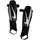 Schienbeinschoner mit Knöchelschutz Herren 010 black/black/white L