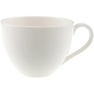 Villeroy & Boch Kaffeetasse Basic White, Weiß, Keramik, Uni, 200 ml, Kaffee & Tee, Tassen, Kaffeetassen
