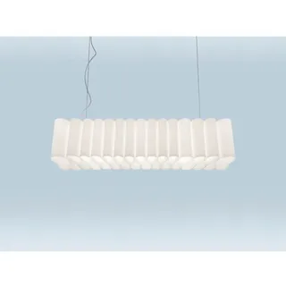 Pendelleuchte Foscarini, Weiß, für Wohnzimmer, Papier / Karton - 84.6 - 20 - 18