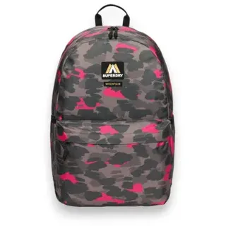 Superdry für Damen. Y9110273A Rucksack mit Aufnäher Classic Montana grau (OSFA), Lässig, Polyester