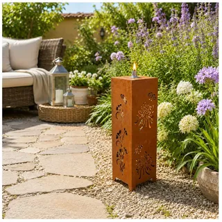 Hti-Living Gartenfackel Verena L Metall